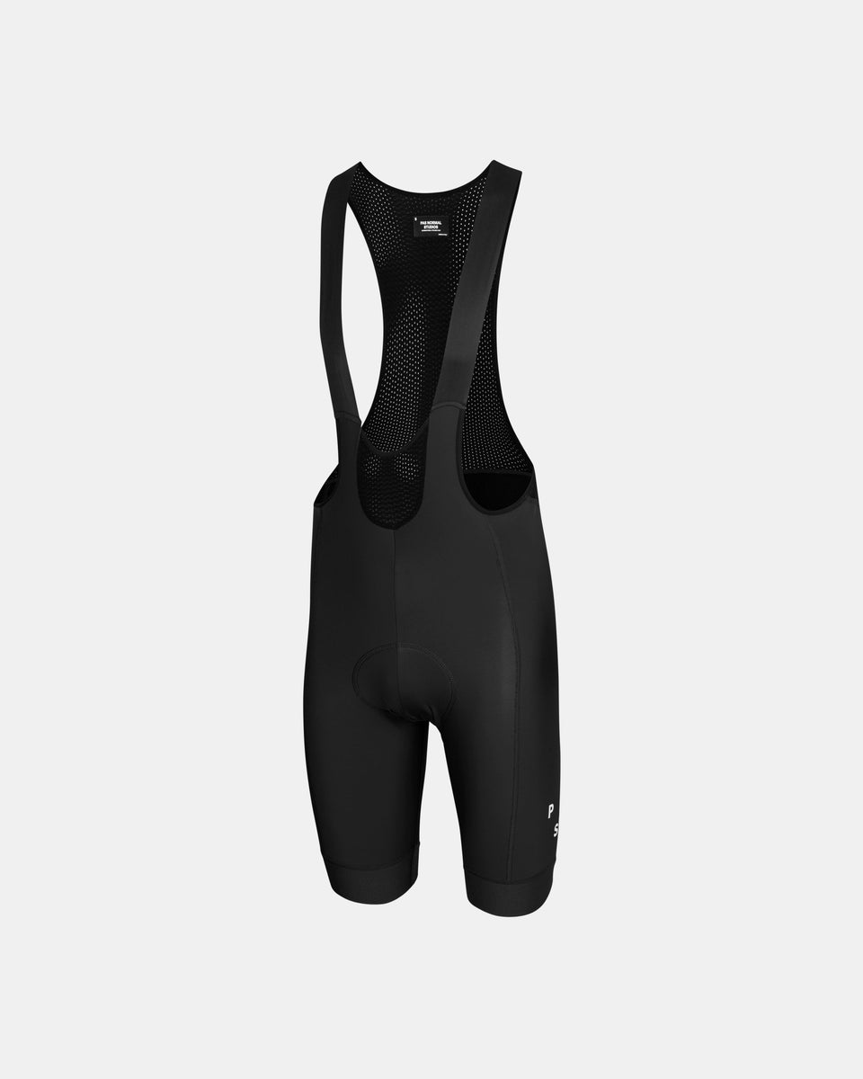 Fleece-lined Thermal Bib Shorts - Black - Cutaway USA