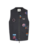 T.K.O. Off-Race Twill Vest